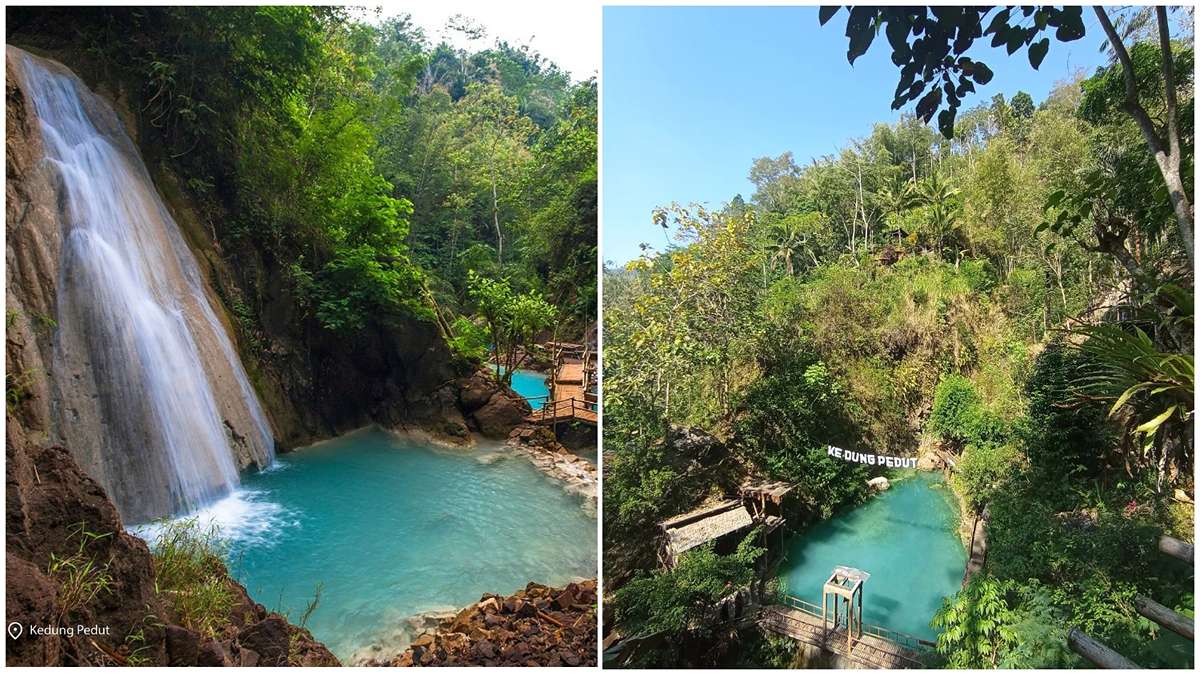 Pesona Air Terjun Dua Warna Air Terjun Kedung Pedut Keindahan Alam yang Tersembunyi Kulonprogo