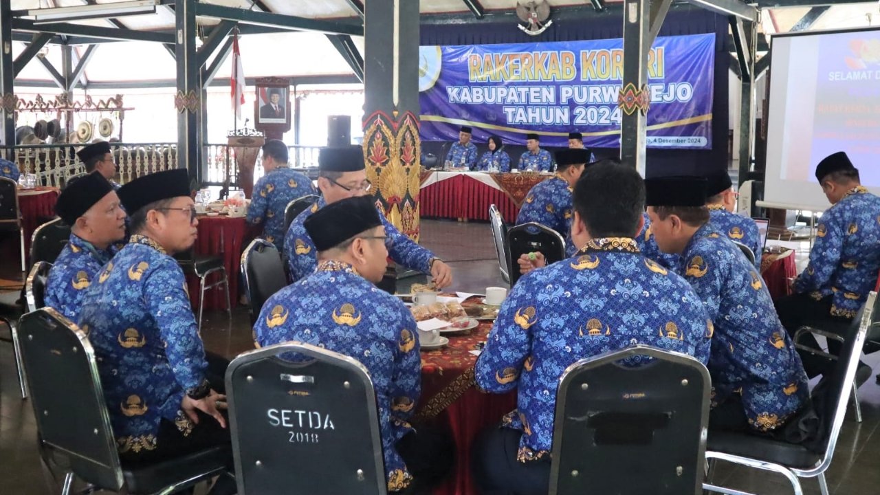 Rakerkab Korpri Purworejo, Tetapkan Kenaikan Iuran Wajib bagi Anggota