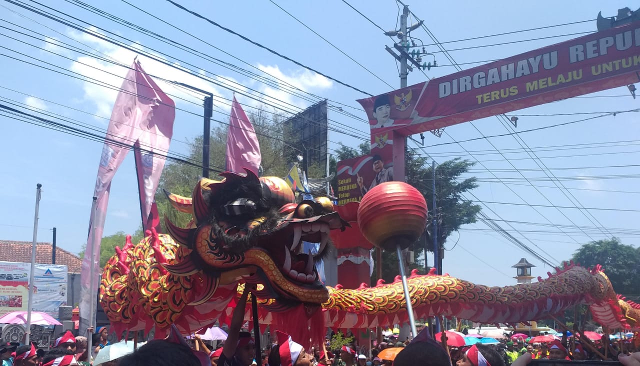 WOW! Kirab Budaya dan Ruwat Bumi Magelang 2023, Ada Liong Naga Sepanjang 120 Meter