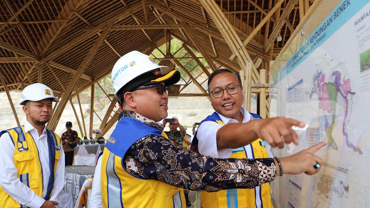 Progres Pembangunan Bendungan Bener 49 Persen, Pjs Bupati Purworejo Minta Diselesaikan Tepat Waktu