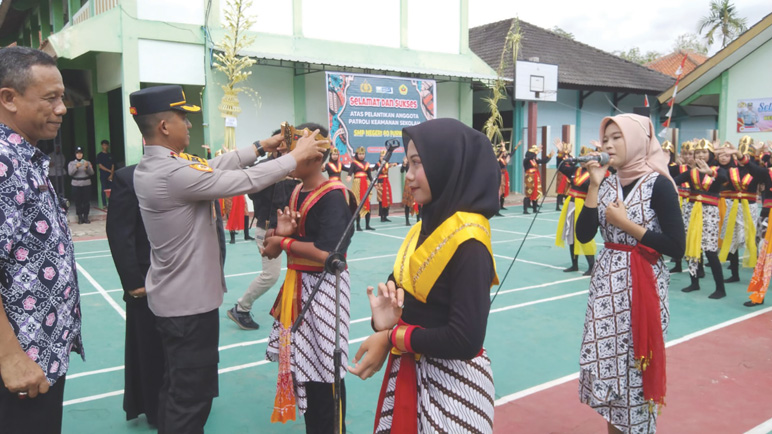 Kembangkan P5, SMP N 40 Purworejo Luncurkan Tari Merdika Kawandasa
