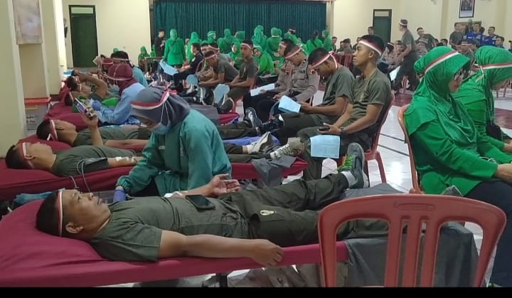 101 Pendonor Penuhi Gedung Prajurit, Semarakkan HUT Kemerdekaan RI