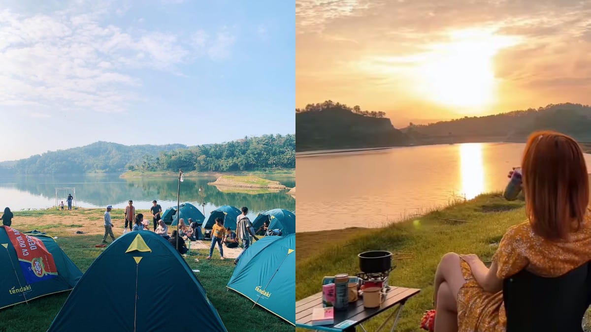 Spot Camping Terbaik! Waduk Sermo di Kulon Progo Hadirkan Keindahan Sunrise Yang Menakjubkan