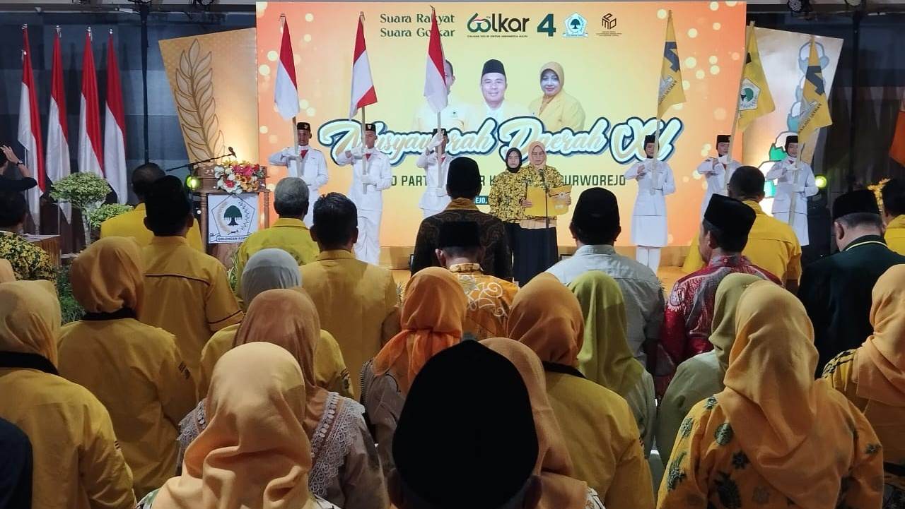 Yuli Hastuti Kembali Pimpin DPD Partai Golkar Purworejo, Tekankan Soliditas dan Langkah Strategis ke Depan