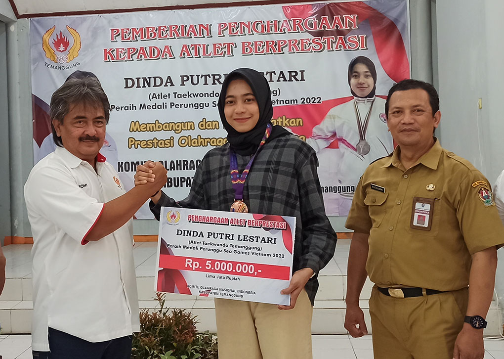 Dinda Putri Lestari, Atlet Taekwondo Asal Temanggung Peraih Medali Perunggu di Sea Games