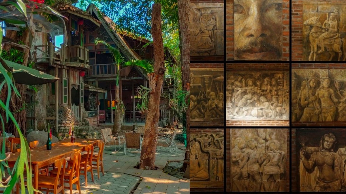Rekomendasi Cafe Borobudur Elo progo Art House yang Suguhkan Galeri Seni Memukau Hasil Sentuhan Seniman