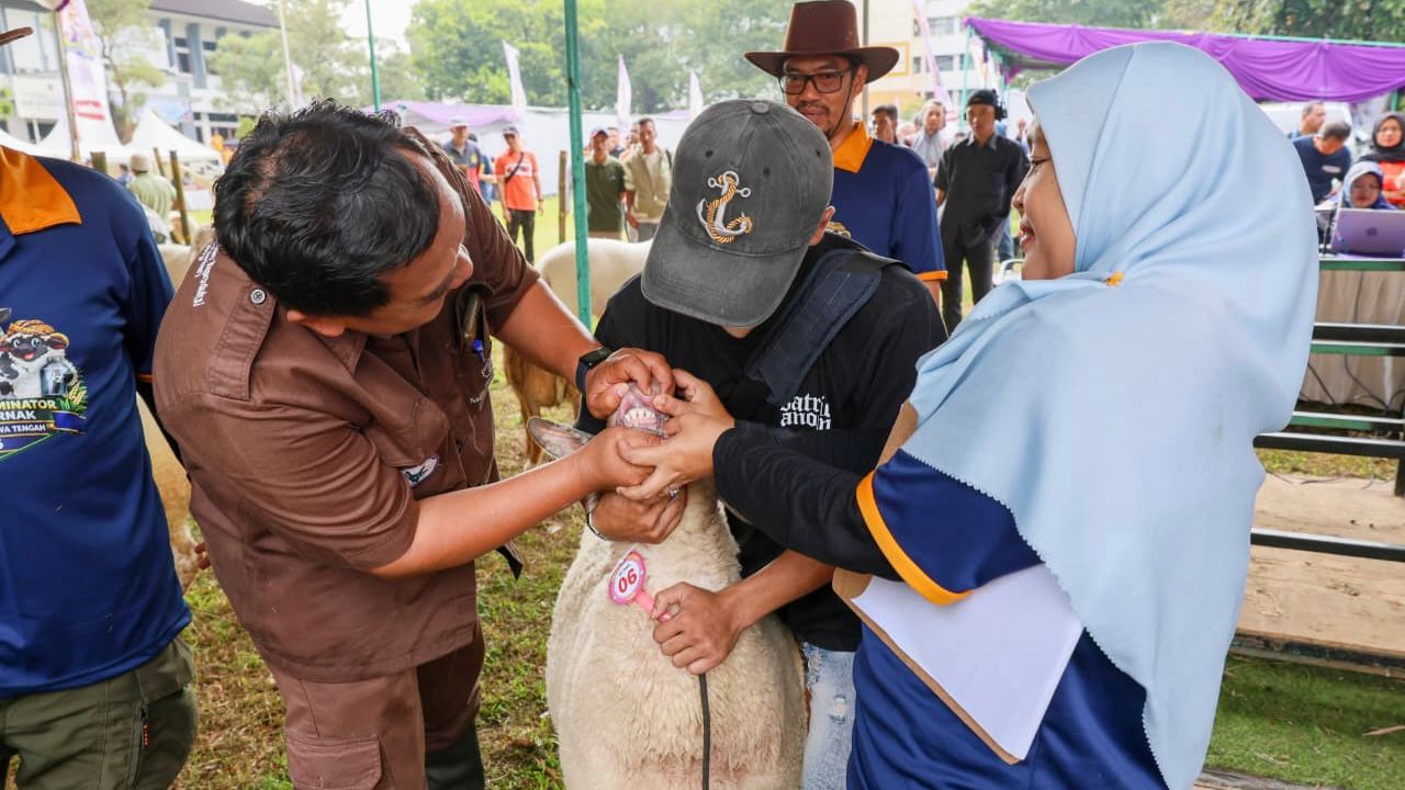 Pemprov Jateng Pastikan Hewan Kurban Sehat dan Aman Dikonsumsi 