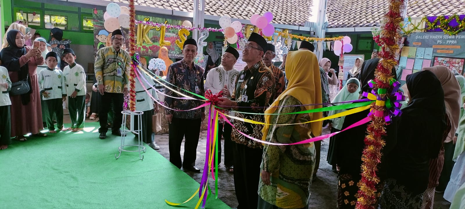 MIN 3 Secang Kabupaten Magelang Resmikan Perpustakaan Terbuka, Pinjam Buku Secara Digital