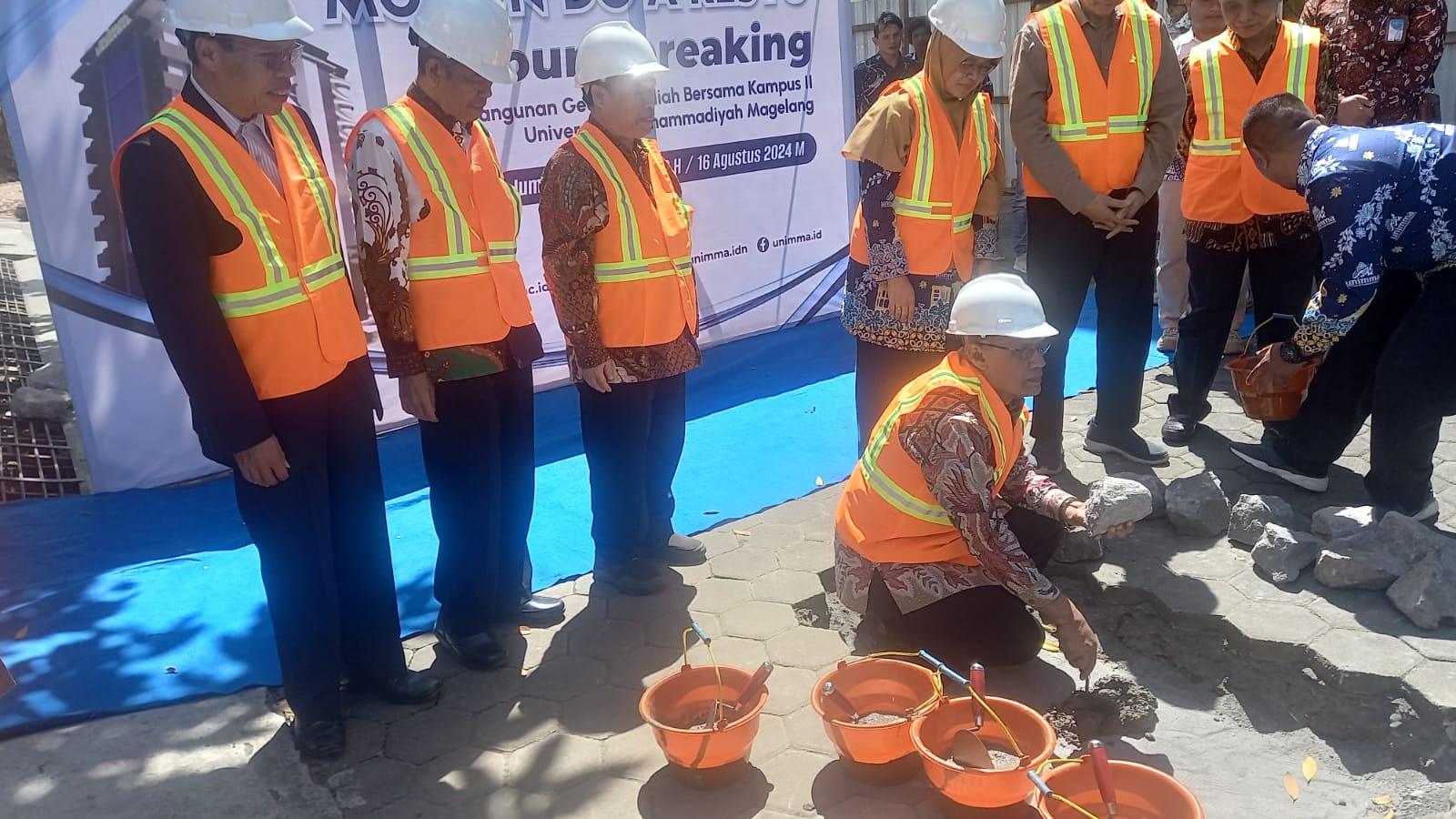 Prof Haedar Nashir Resmikan Pembangunan Gedung Baru Unimma, Dukung Center of Excellence