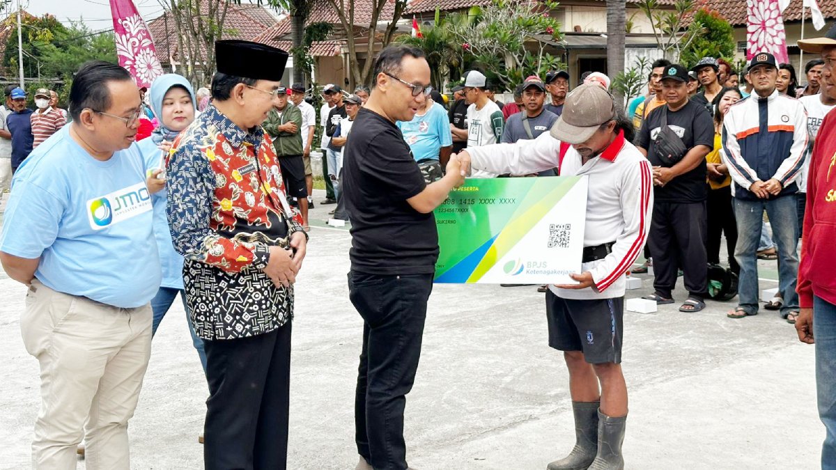 2.000 Pekerja Rentan dan Peserta Padat Karya Kota Magelang Terlindungi BPJS Ketenagakerjaan