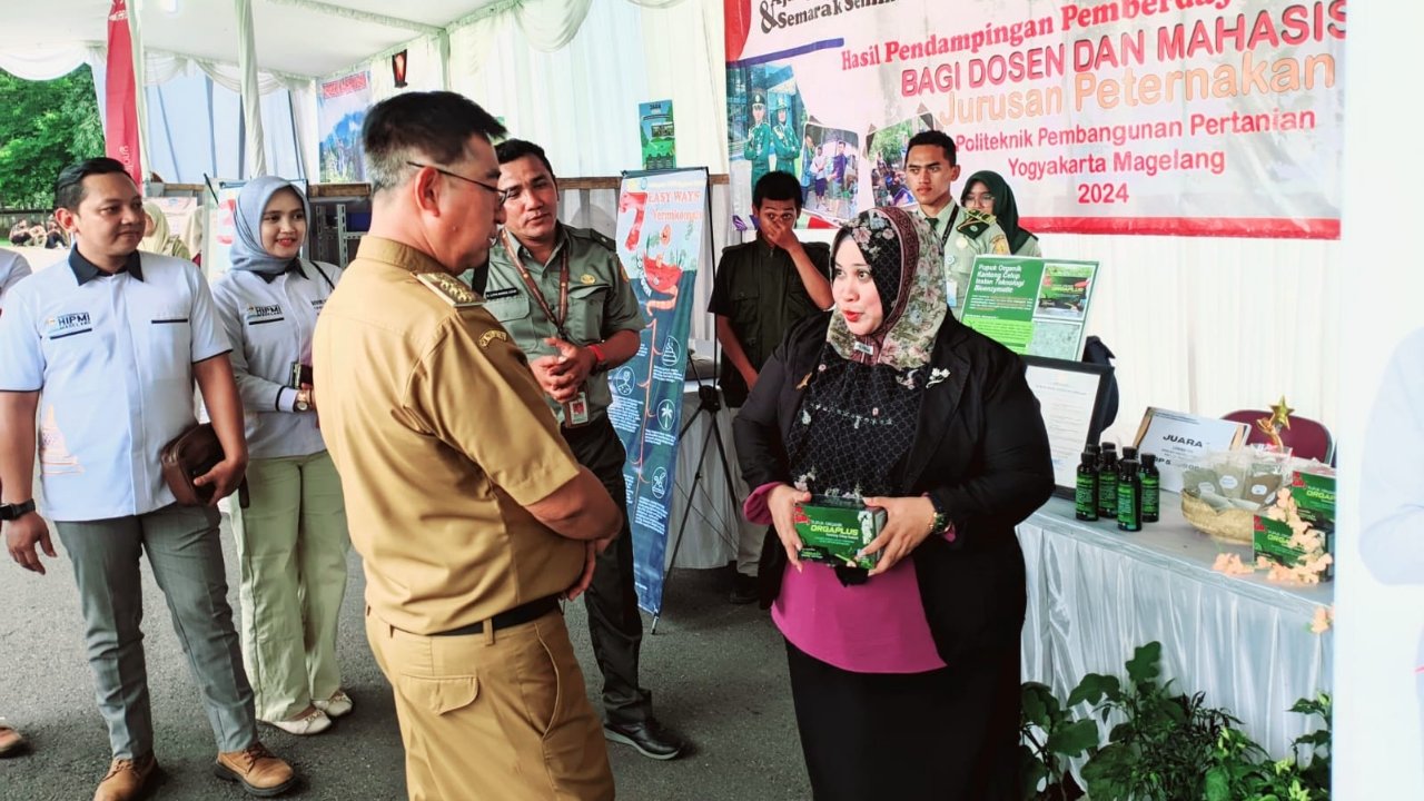 Pupuk Kantong Celup Instan Menangkan Inovasi Daerah Kabupaten Magelang 2024