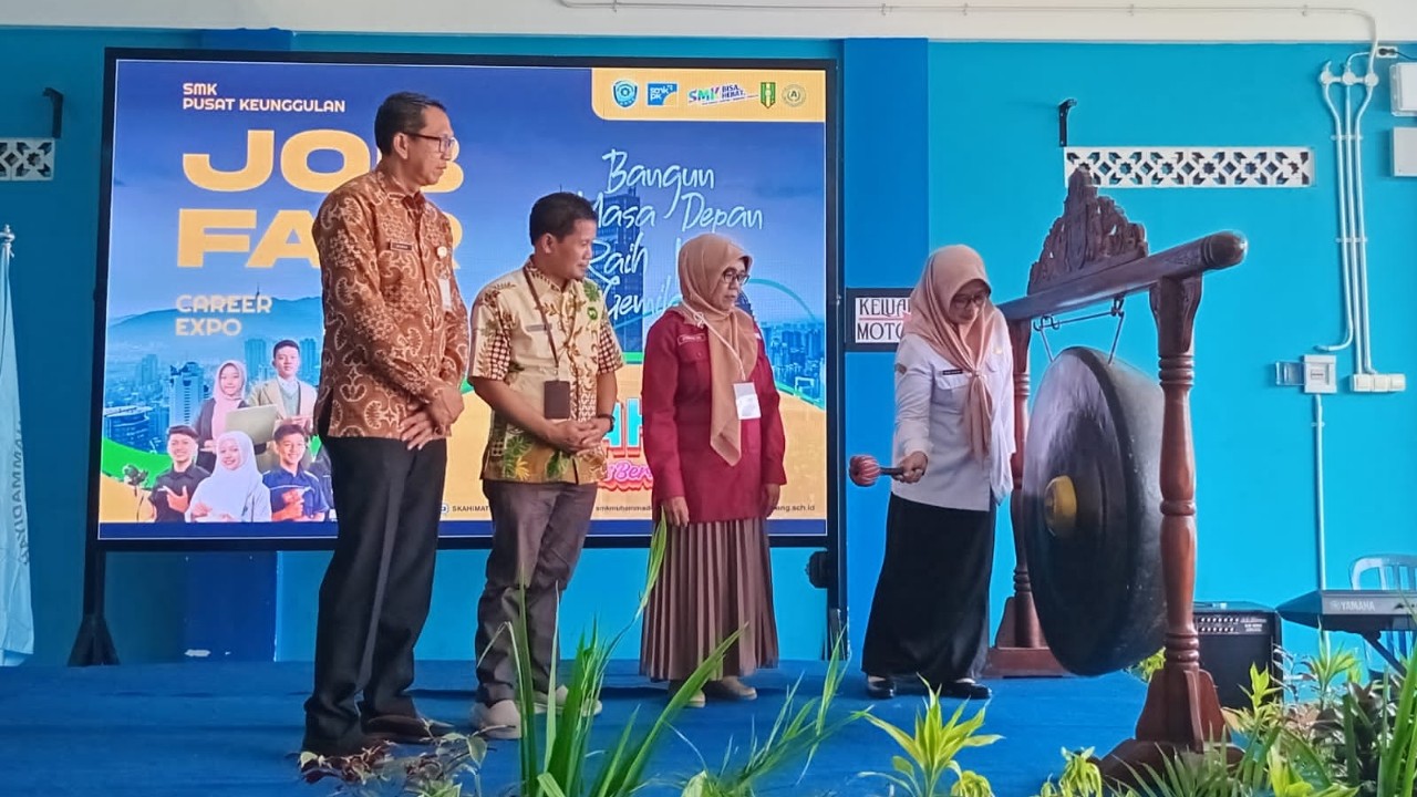 Info Loker! 23 Perusahaan Meriahkan Job Fair SMK Muhammadiyah Kota Magelang