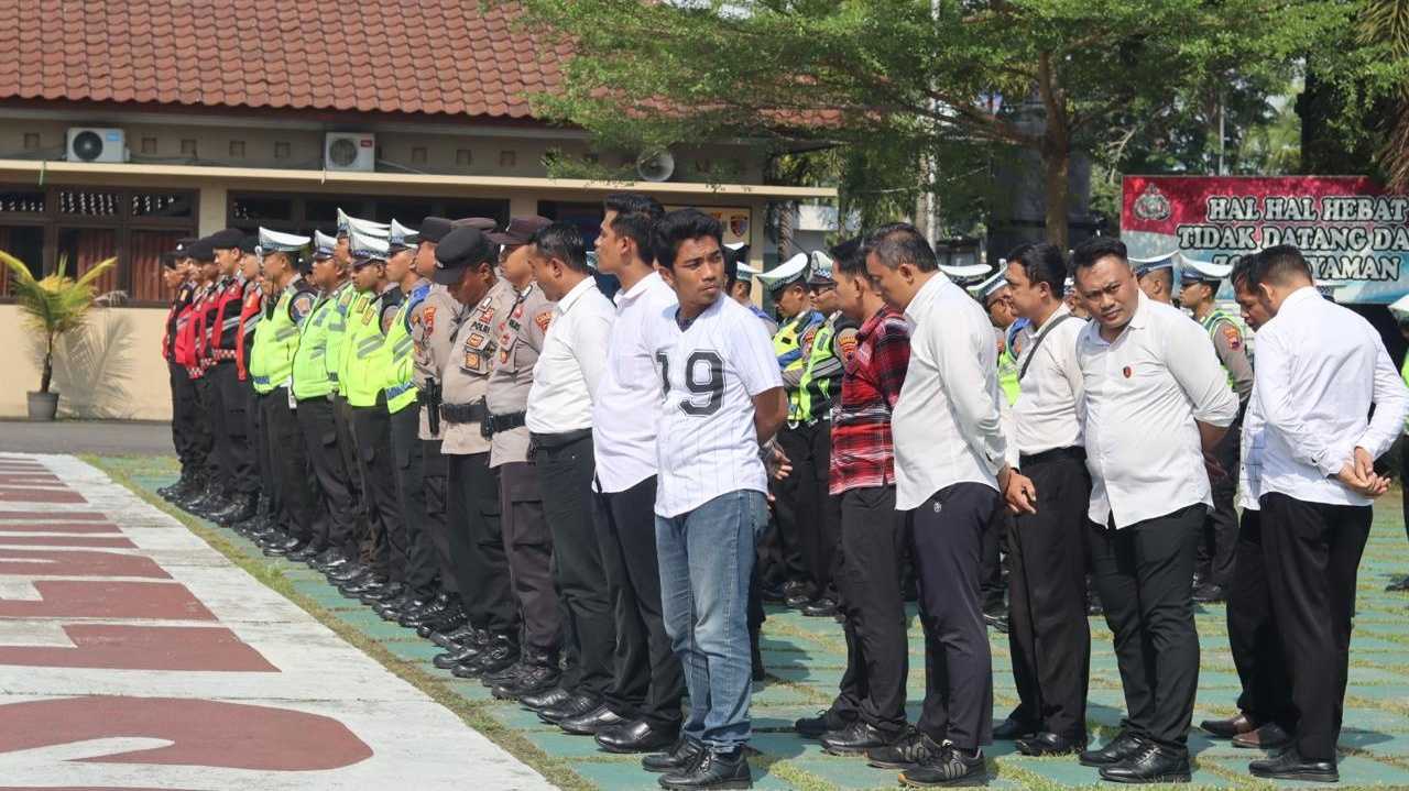 117 Personel Dikerahkan Amankan Kelulusan Siswa SMA/MA/SMK di Purworejo