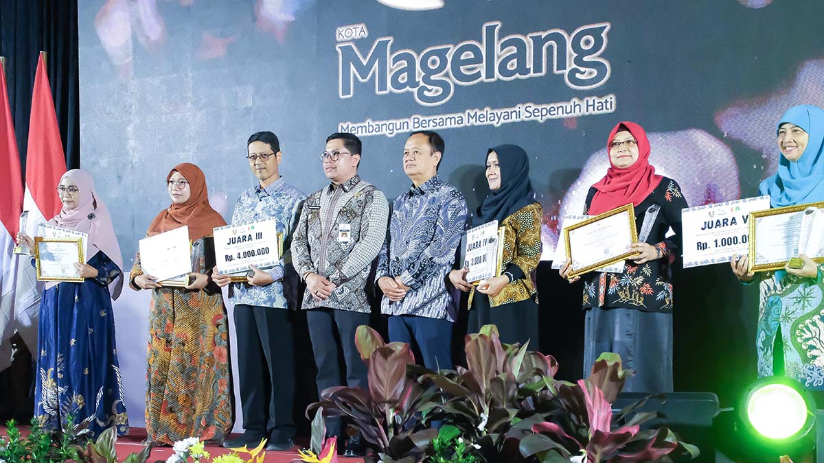 Angkat Prestasi dan Kerja Kolaboratif, Walikota Magelang Tebar Penghargaan Mitra Pembangunan