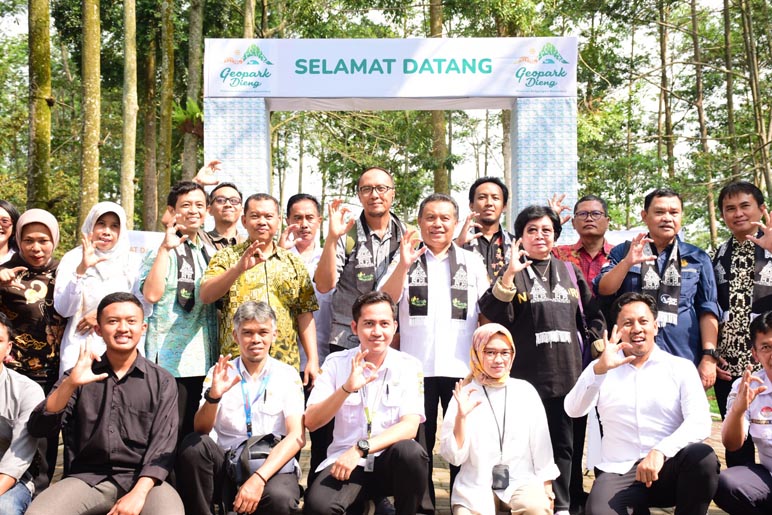 Geopark Dieng Wonosobo Selangkah Lagi Menuju Geopark Nasional 