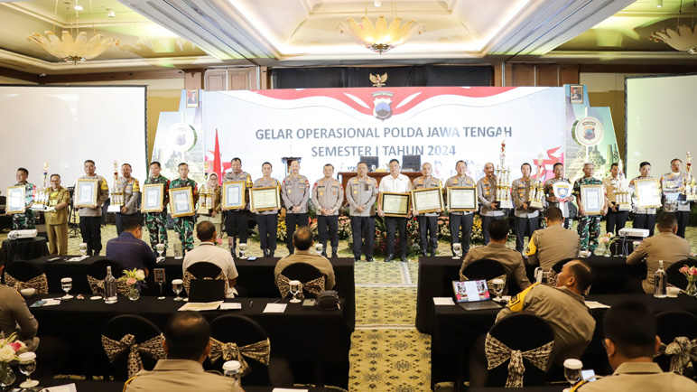 Luar Biasa!! Polresta Magelang Berhasil Meraih Peringkat 1 Ungkap Tindak Pidana Narkotika