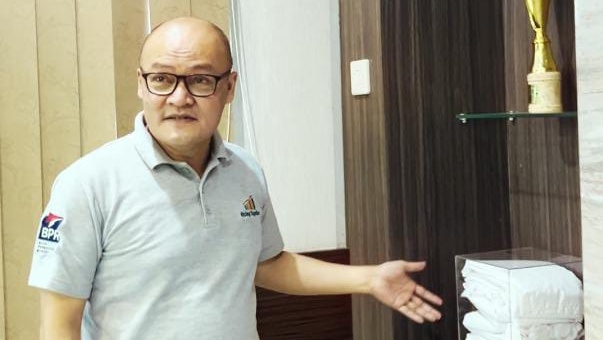 Ruang Kerja Dirut Bank Bapas 69 Tersimpan Kain Kafan, Untuk Apa?