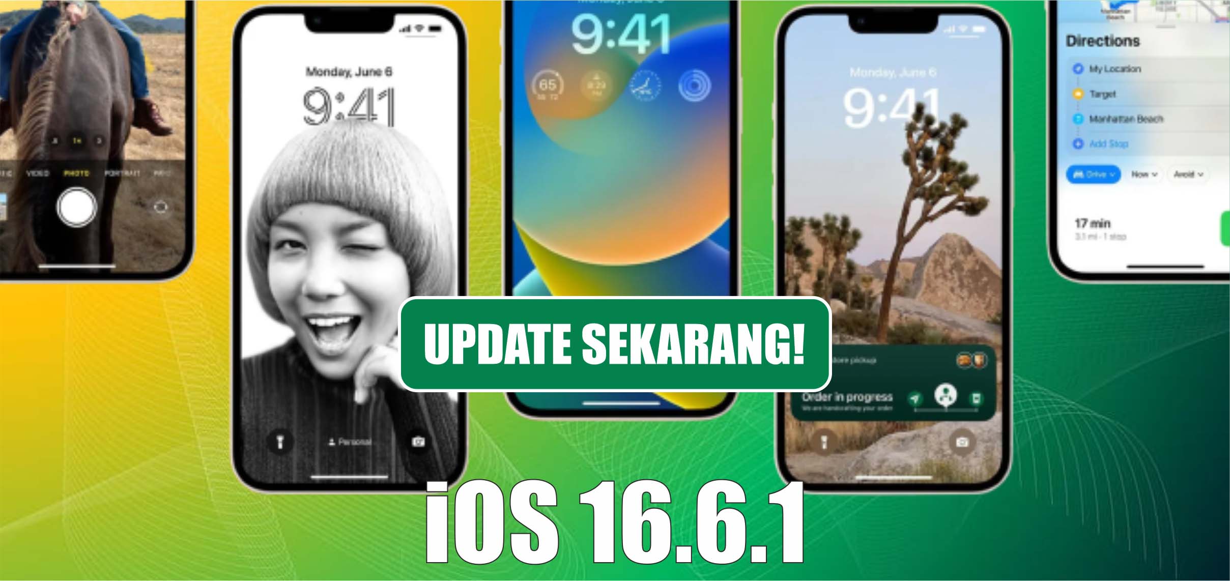 UPDATE SEKARANG! Apple Rilis iOS 16.6.1 Tutup Pintu Masuk Spyware Pegasus