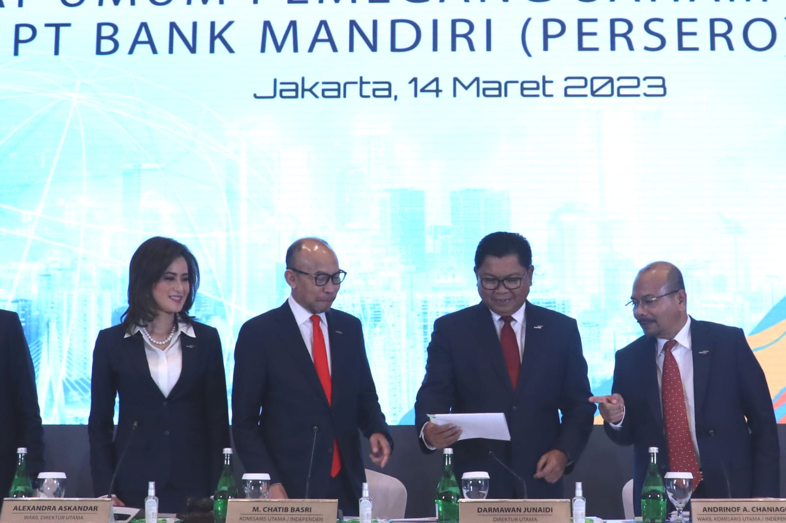 Tok ! RUPST Bank Mandiri Sepakat Tebar Dividen Rp 24,7 Triliun