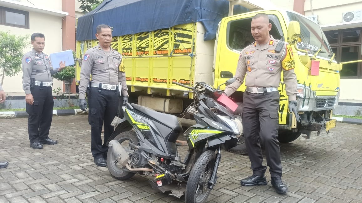 Sopir Truk Kabur Usai Tabrak Motor di Temanggung Ditangkap, Satu Tewas