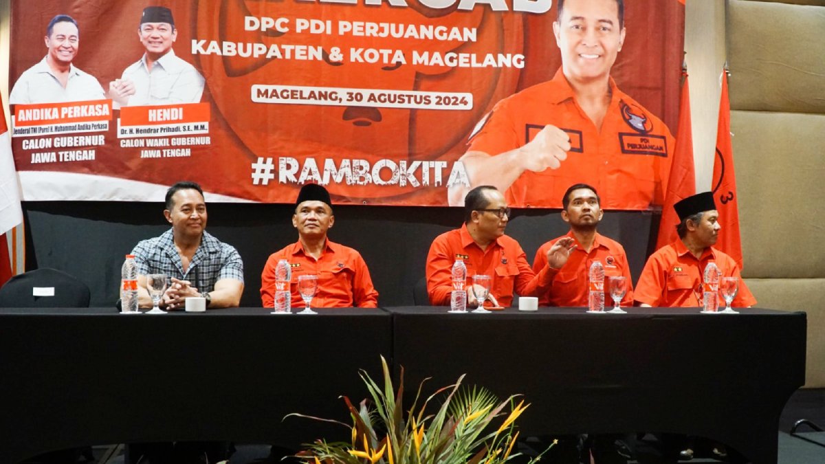 Andika Perkasa Datang ke Magelang untuk Pertama Kalinya Usai Daftar Calon Gubernur