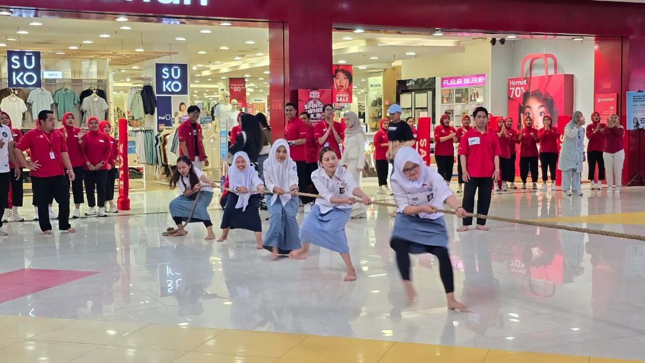 Artos Mall Meriahkan HUT RI ke-80 dengan Upacara dan Lomba 17 Agustus
