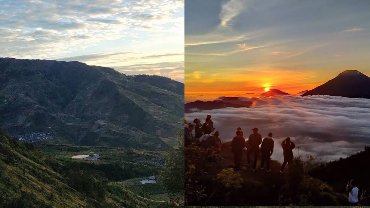 Menjadi Spot Terbaik Untuk Menikmati Keindahan Sunrise, Inilah Pesona Bukit Sikunir Wonosobo