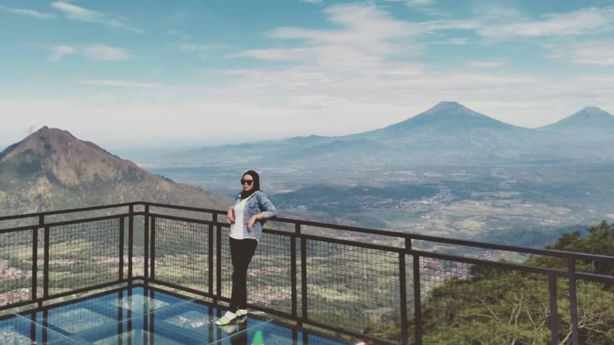 HTM Cuma Rp15 Ribu Yuk Kunjungi Awang  Awang Sky View, Wisata di Kaki Gunung Telomoyo Magelang