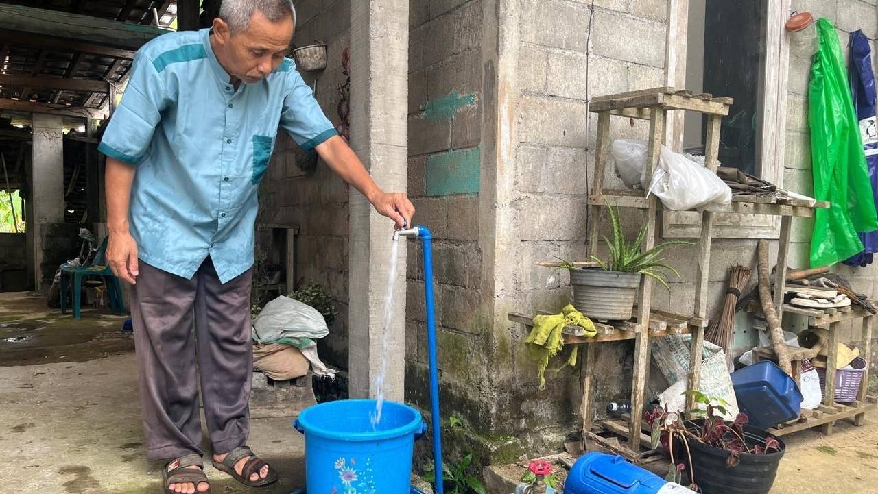Air Melimpah Berkat Bantuan SPAM, Warga Desa Talunombo Wonosobo Sumringah
