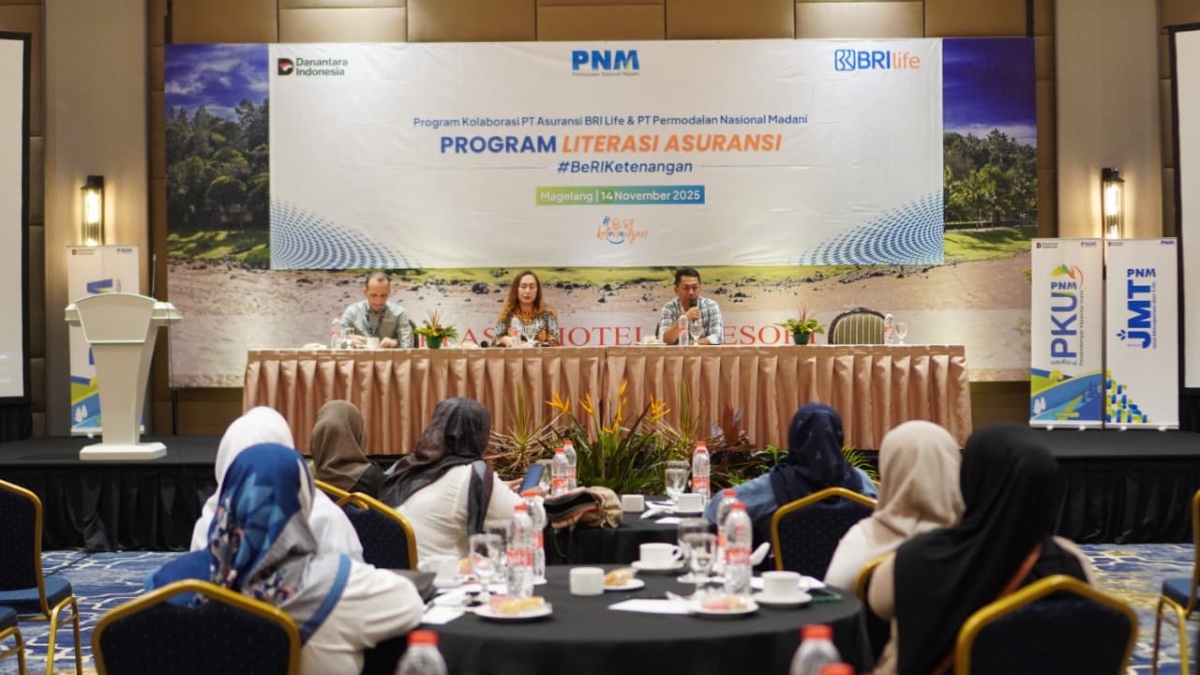 Literasi Asuransi PNM dan BRILife Sentuh 500 Nasabah Mekaar di 10 Kota