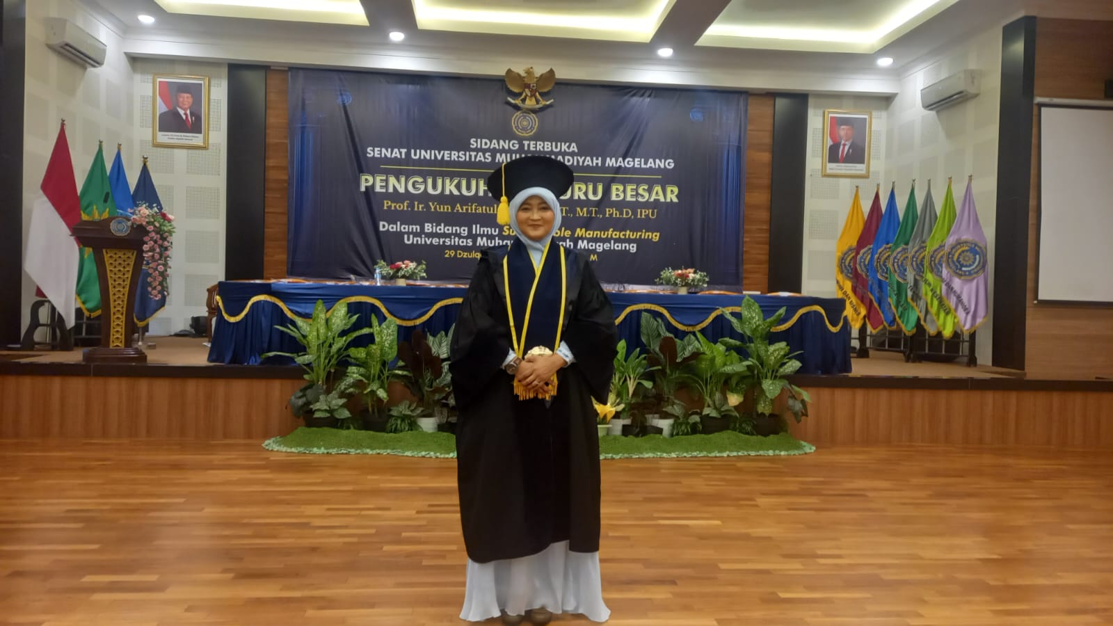 Prof Yun Dikukuhkan, Unimma Kini Punya Dua Guru Besar