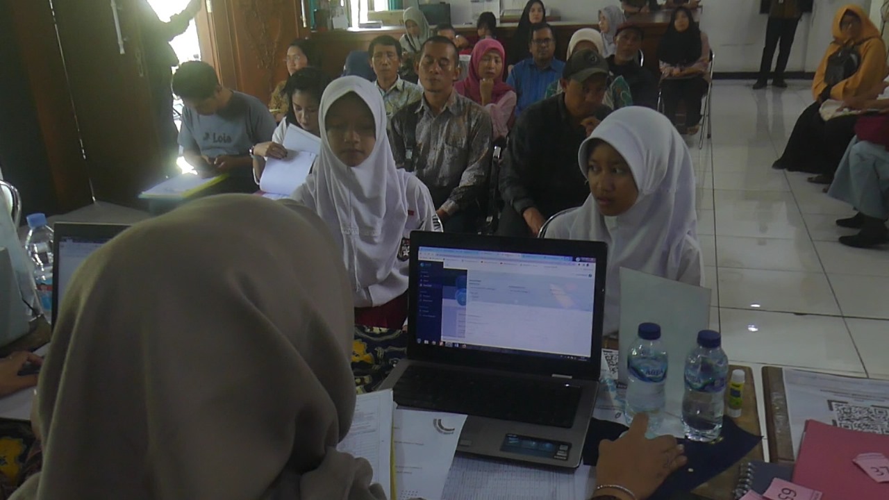 Ratusan Siswa SD di Temanggung Daftar SMP Lewat Jalur Prestasi, 233 Berkas Sudah Lolos Verifikasi