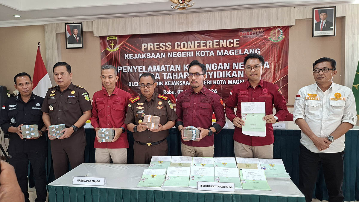 Puluhan Pegawai Bank Magelang Patungan Kembalikan Rp 97 Juta ke Kejari