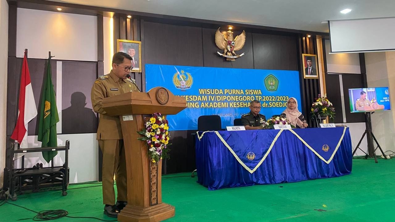 SMK Kesdam IV/Diponegoro Magelang Gelar Wisuda dan Opening Akademi Kesehatan dr Soedjono