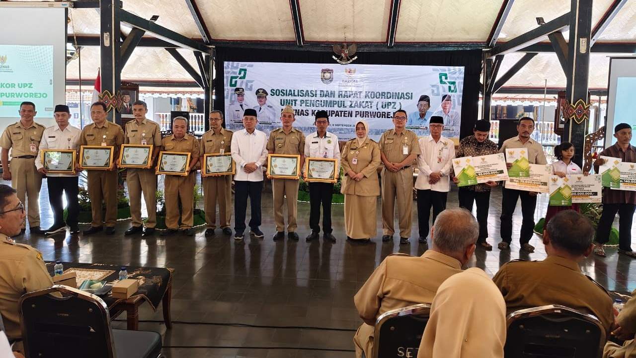 Potensi ZIS Dioptimalkan Hingga Rp20 Miliar, Purworejo Gelar Sosialisasi dan Rapat Koordinasi UPZ