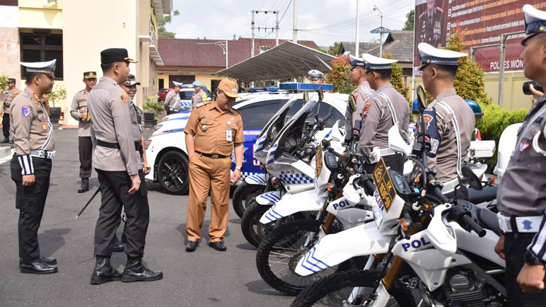 Polres Wonosobo Sasar Pengendara Ngebut dan Lawan Arus