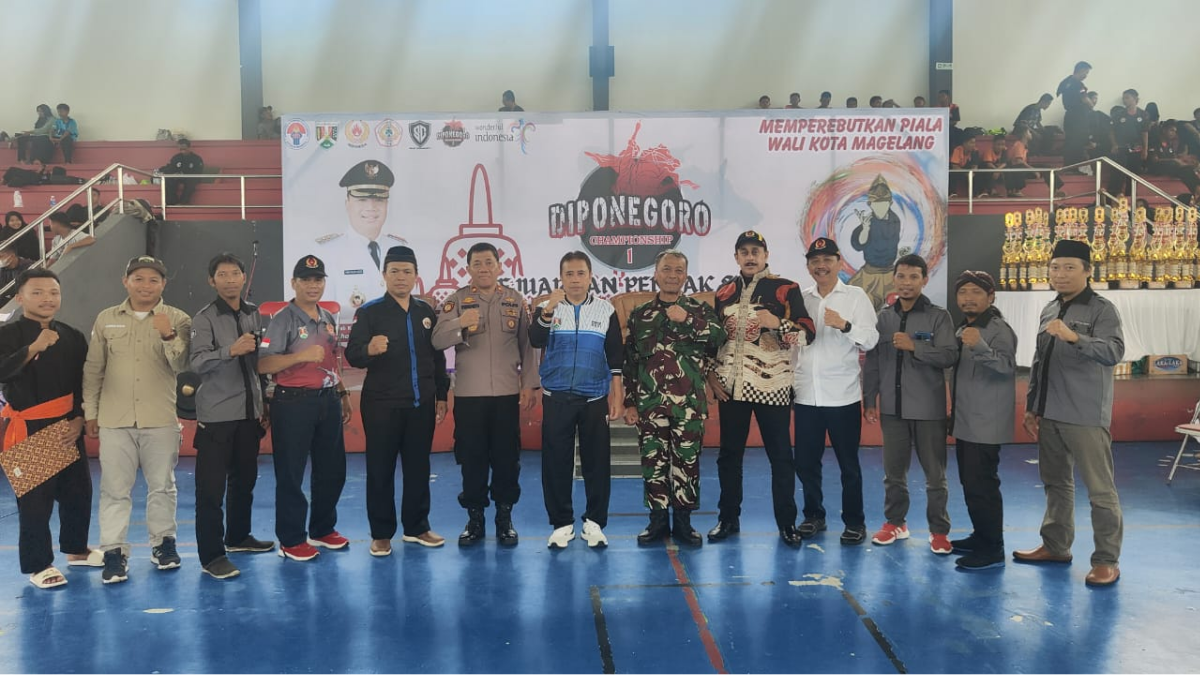 Kejuaraan Silat Diponegoro Championsip 1 Resmi di Buka Oleh Ketua Koni Kota Magelang