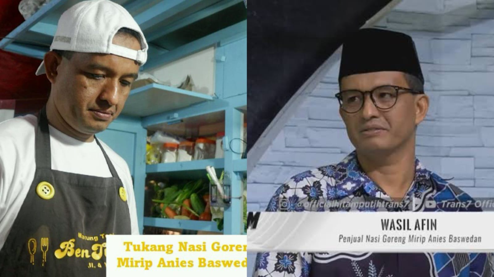 Abang Nasi Goreng Asal Wonosobo Mendadak Viral Karena Mirip Anies Baswedan, Netizen: Nasi Goreng Perubahan