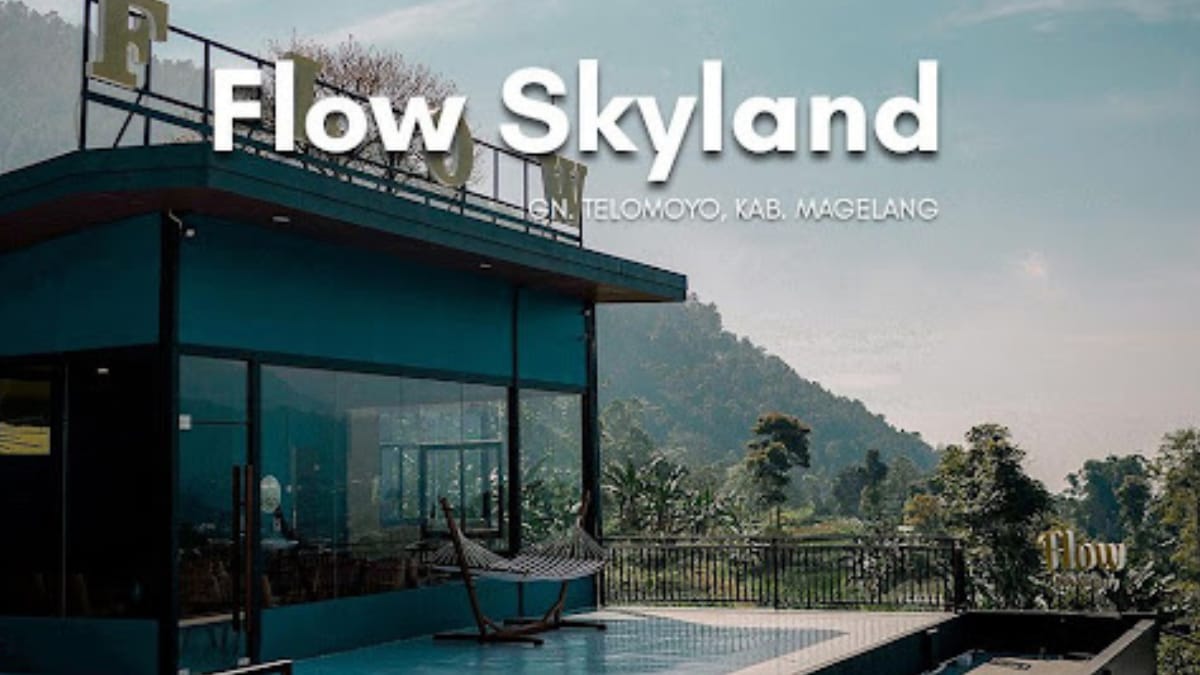 Ada Yang Baru Di Gunung Telomoyo! Flow Skyland Cafe and Eatery Yang Wajib Kalian Kunjungi Di Liburan Nataru