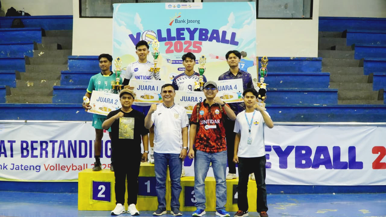 Untidar Juara Lomba Voli Antar-BEM Eks Karesidenan Kedu 2025