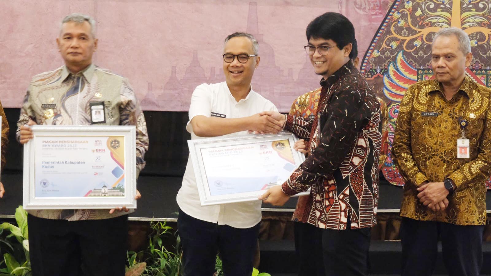 HORE! Kota Magelang Mendapatkan Penghargaan BKN Award 2023