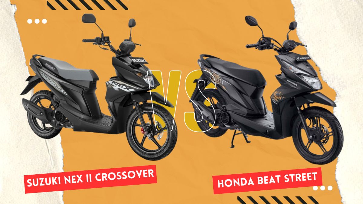 Bandingakan! Honda BeAT Street dan Suzuki Nex II Crossover Pada Awal Tahun 2024, Mana yang Lebih Murah? 
