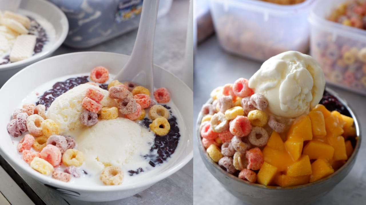 Kang Bubur Magelang : Sajian Unik Bubur Ketan Hitam Berpadu dengan Ice Cream, Cocok Jadi Menu Buka Puasa 