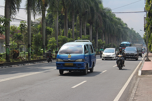  Jalanan Kota Magelang Mulai Lengang, 1 Mei 2023