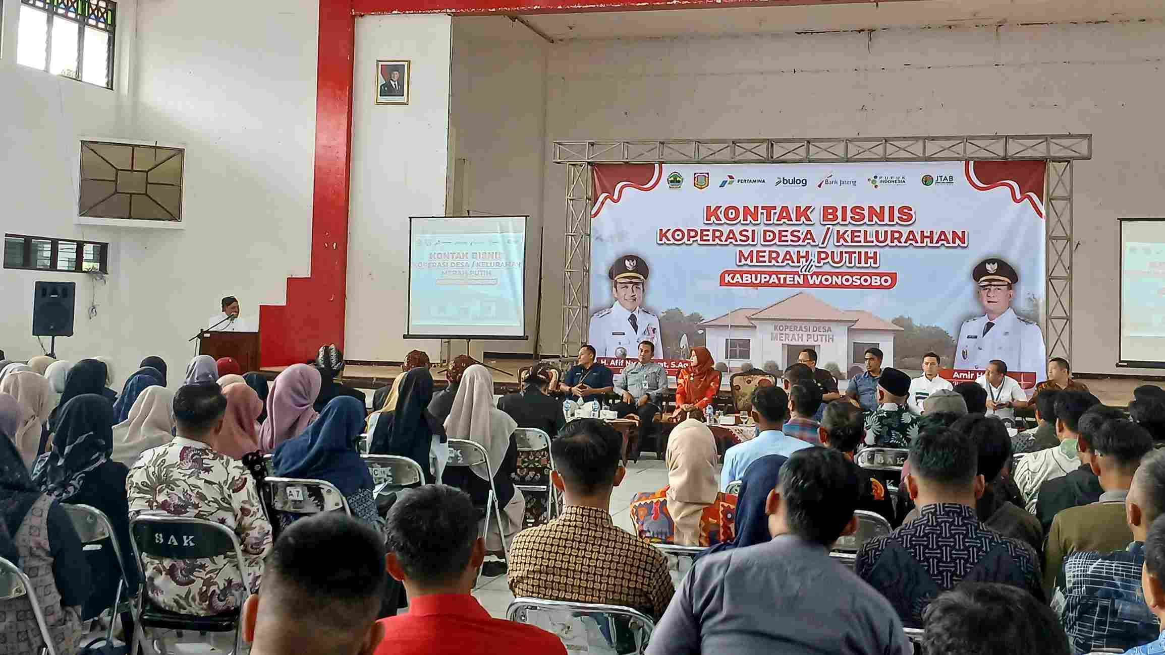 365 Kopdes Merah Putih di Wonosobo Terbentuk, Pengelola Dipertemukan Pelaku Bisnis