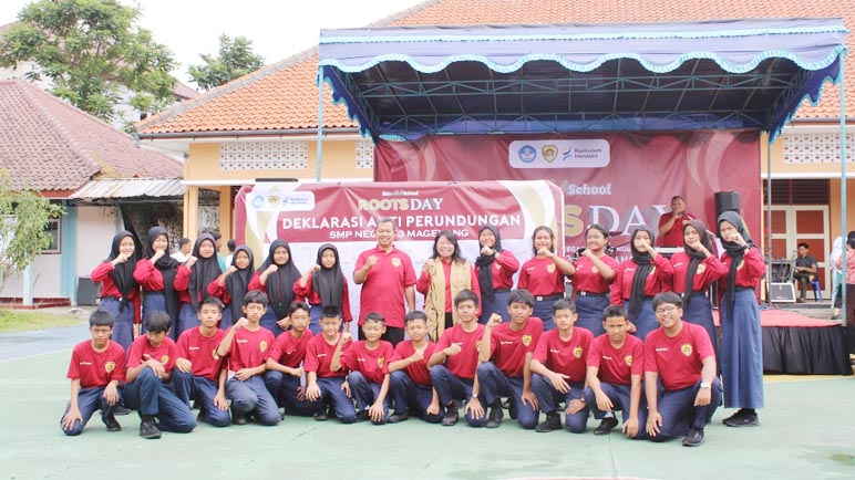 SMP Negeri 3 Magelang Gelar Roots Day Agen Perubahan Anti Perundungan