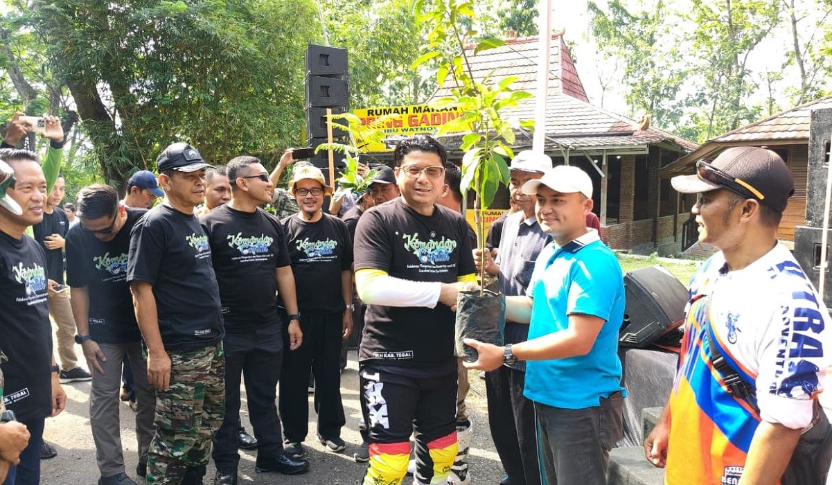 DPRD dan Pemkab Tegal Kompak Hijaukan Waduk Cacaban