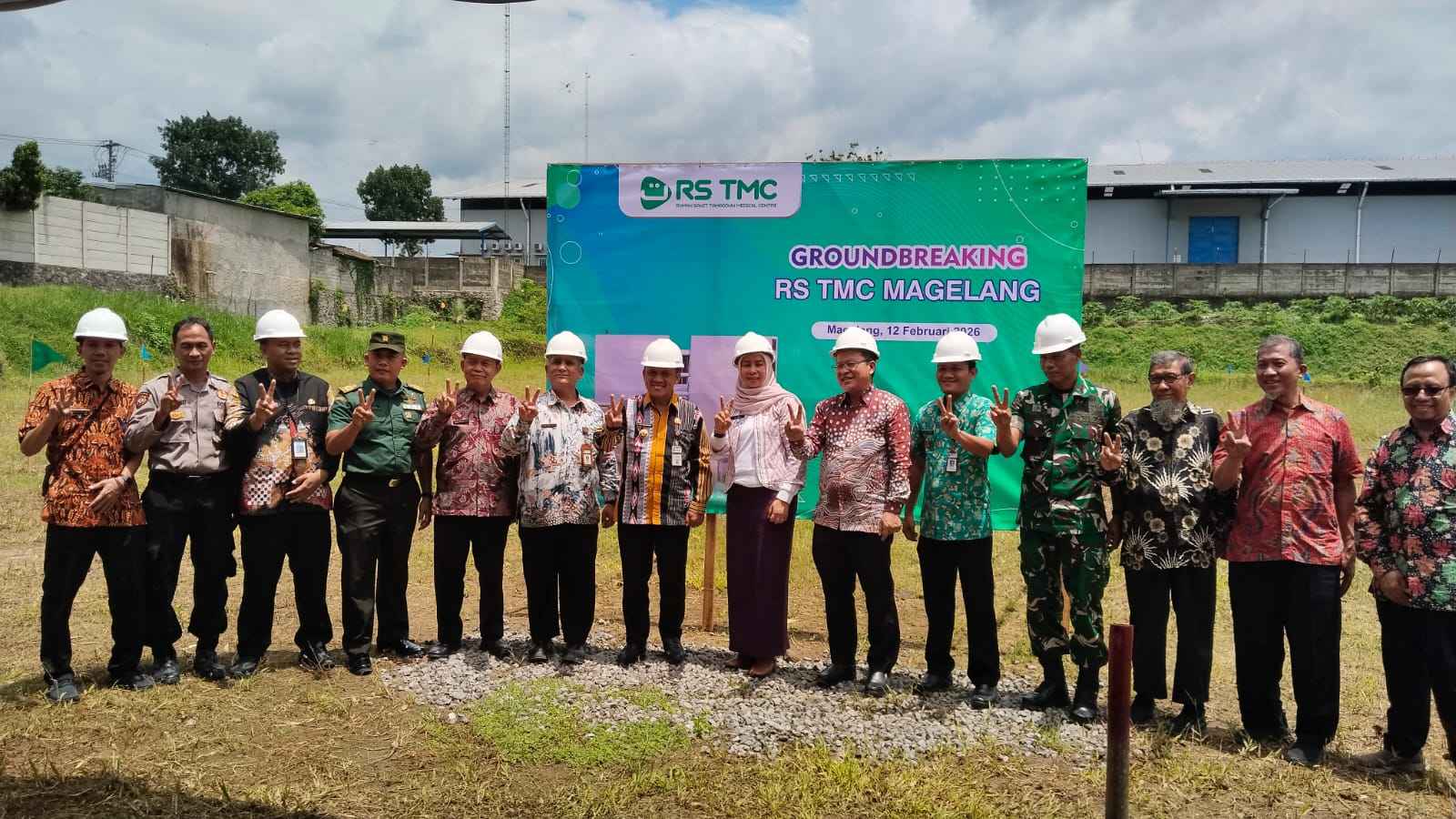Groundbreaking RS TMC Magelang Dimulai, Siapkan 198 Kamar Perkuat Layanan Barat