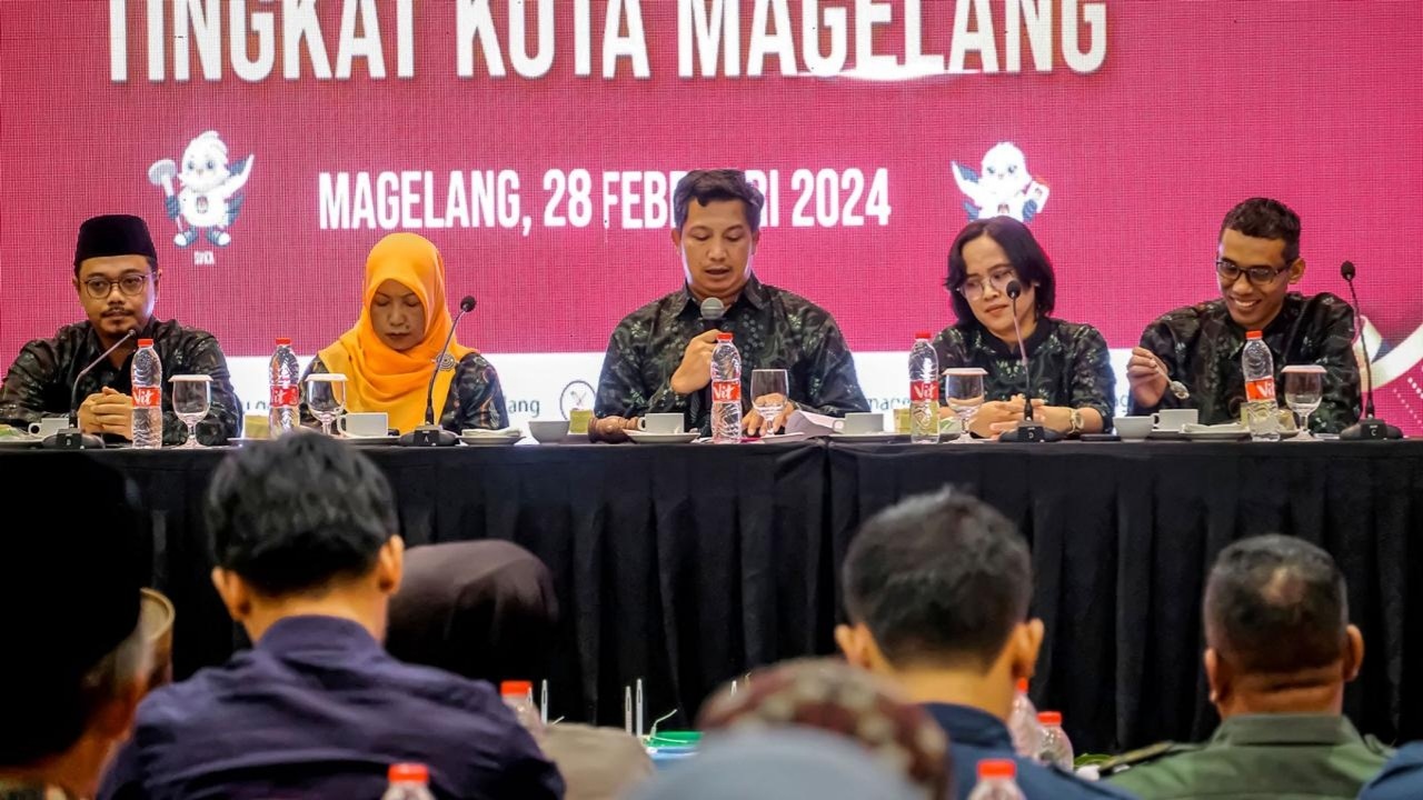 KPU Kota Magelang Gelar Debat Kedua Angkat Tema Ekonomi dan Modernitas Daerah