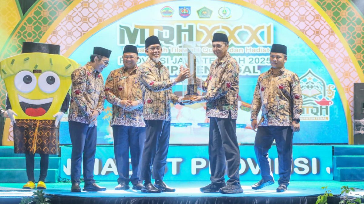 Sekda Jateng Buka MTQH XXXI di Tegal, Ajak Masyarakat Hidup Berpedoman pada Al-Qur’an